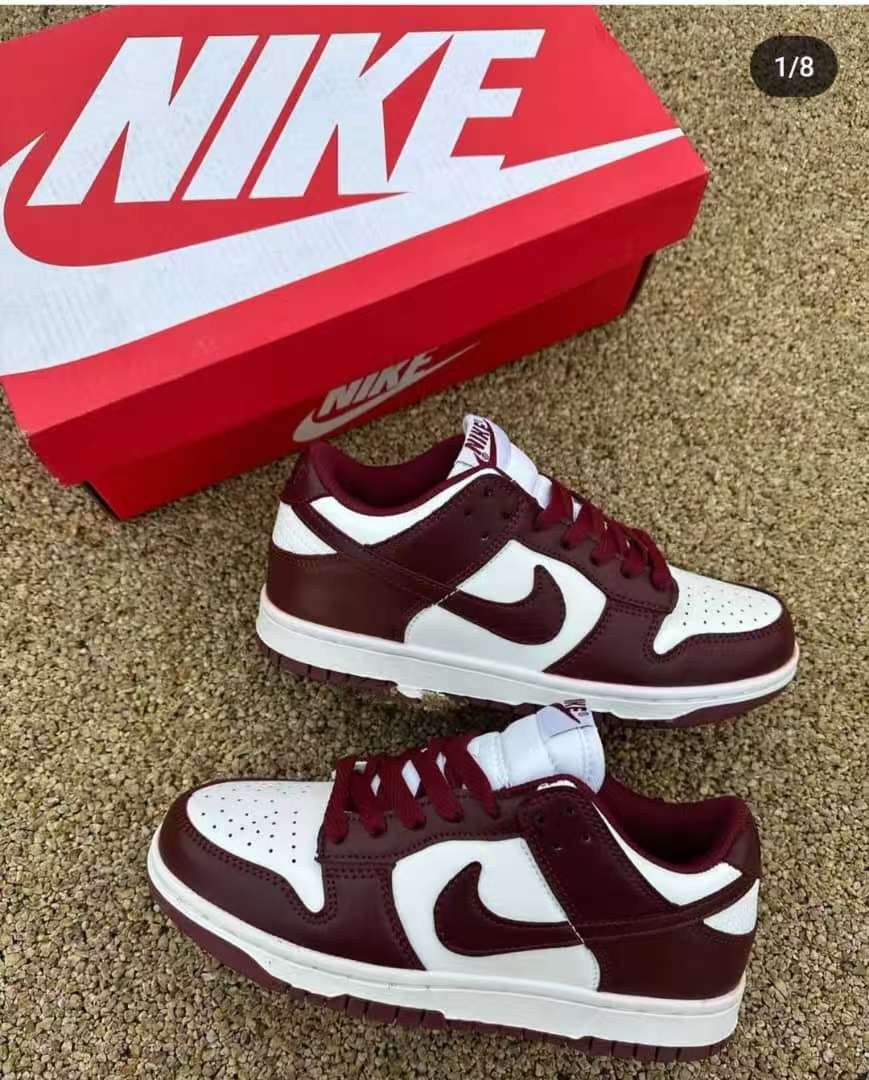 Dunk Low Retro White/Night Maroon