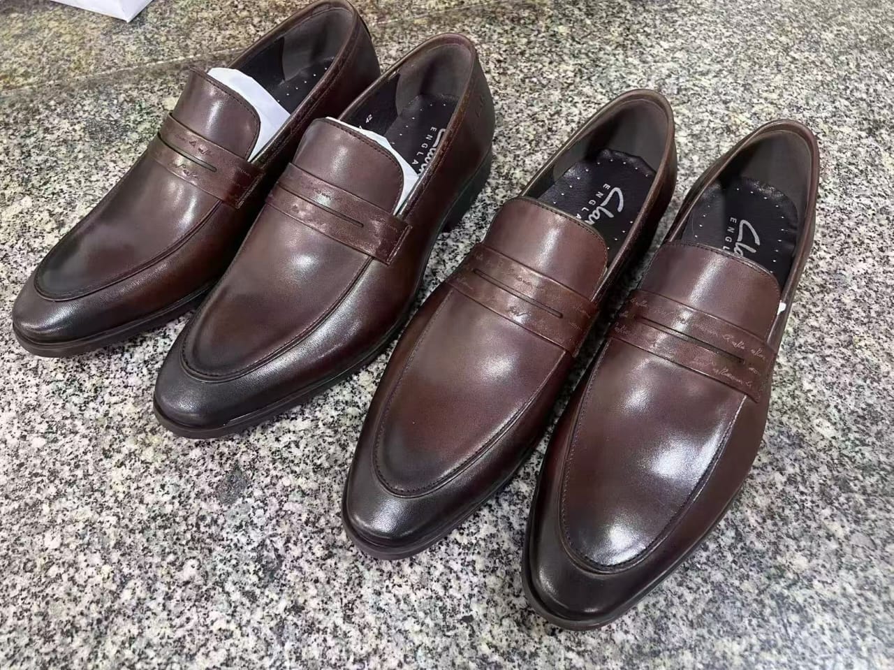 Brown Leather Loafers