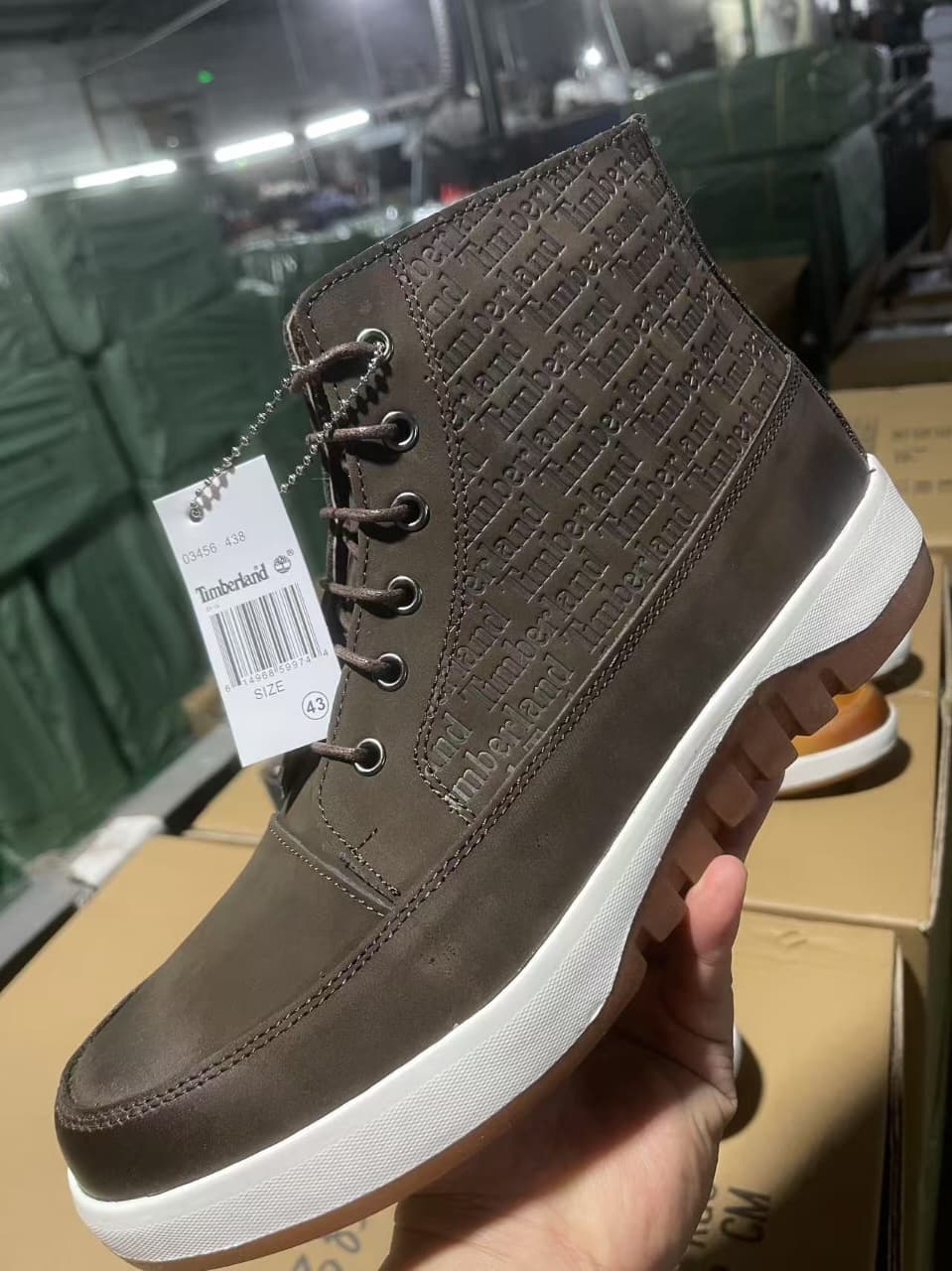 High Top Timberland Boots